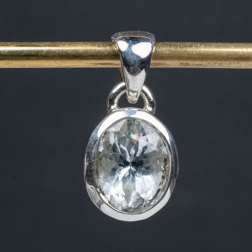 Aquamarine Pendant 2.78 g 19x10mm - InnerVision Crystals