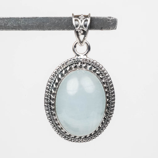 Aquamarine Pendant 9.41 g 38x21mm - InnerVision Crystals