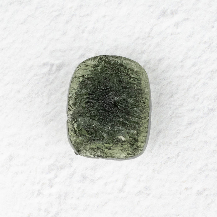 Buddha Moldavite Carving 27.55 ct 23x19x10mm - InnerVision Crystals