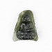 Buddha Moldavite Carving 40.45 ct 30x24x12mm - InnerVision Crystals