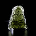 Buddha Moldavite Carving 40.45 ct 30x24x12mm - InnerVision Crystals