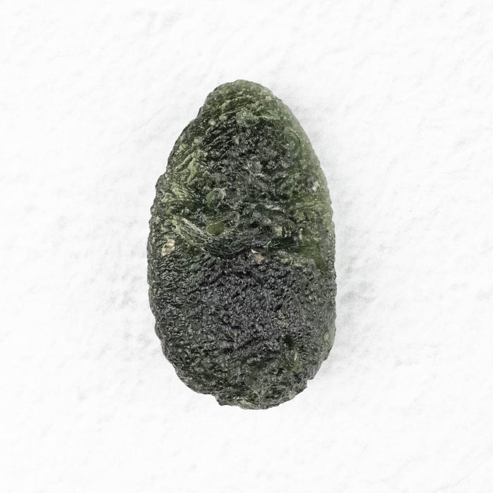 Buddha Moldavite Carving 44.60 ct 34x20x13mm - InnerVision Crystals