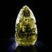 Buddha Moldavite Carving 45 ct 35x20x11mm - InnerVision Crystals