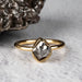 Campo del Cielo Meteorite Ring .925 Silver + 18k Gold - InnerVision Crystals