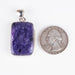 Charoite Pendant 10.42 g 40x20mm - InnerVision Crystals