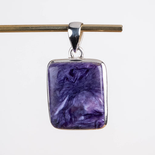 Charoite Pendant 10.92 g 41x23mm - InnerVision Crystals