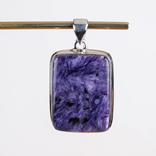 Charoite Pendant 11.71 g 42x23mm - InnerVision Crystals