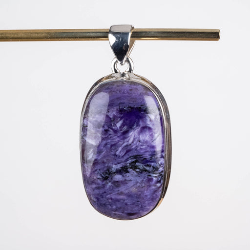 Charoite Pendant 12.89 g 46x22mm - InnerVision Crystals