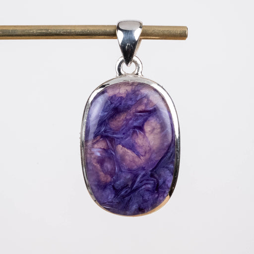 Charoite Pendant 8.24 g 39x19mm - InnerVision Crystals