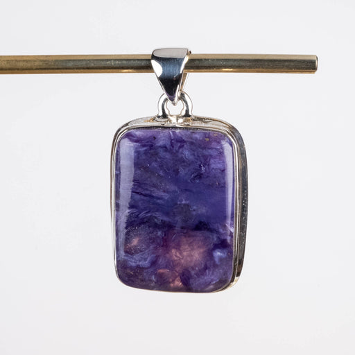Charoite Pendant 9.82 g 37x21mm - InnerVision Crystals