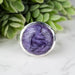 Charoite Ring 15mm Size 9 - InnerVision Crystals