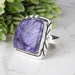 Charoite Ring 19mm Size 9 - InnerVision Crystals