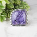 Charoite Ring 19mm Size 9 - InnerVision Crystals