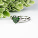 Chrome Diopside Ring 7mm Size 7 - InnerVision Crystals