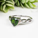 Chrome Diopside Ring 7mm Size 8 - InnerVision Crystals
