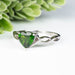 Chrome Diopside Ring 7mm Size 9 - InnerVision Crystals