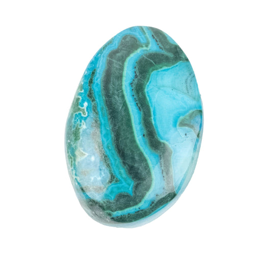 Chryscocolla + Malachite Cabochon 16.95 ct 23x15mm - InnerVision Crystals