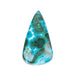 Chryscocolla + Malachite Cabochon 23.20 ct 29x16mm - InnerVision Crystals