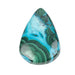 Chryscocolla + Malachite Cabochon 37.35 ct 30x21mm - InnerVision Crystals