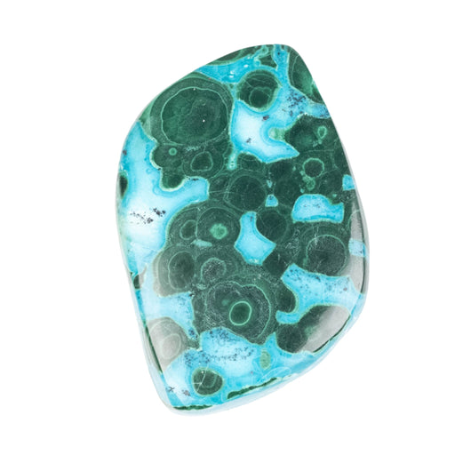 Chryscocolla + Malachite Cabochon 50.80 ct 37x24mm - InnerVision Crystals