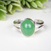 Chrysoprase Ring 10x8mm Size 8 - InnerVision Crystals