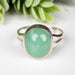Chrysoprase Ring 11x9mm Size 7 - InnerVision Crystals