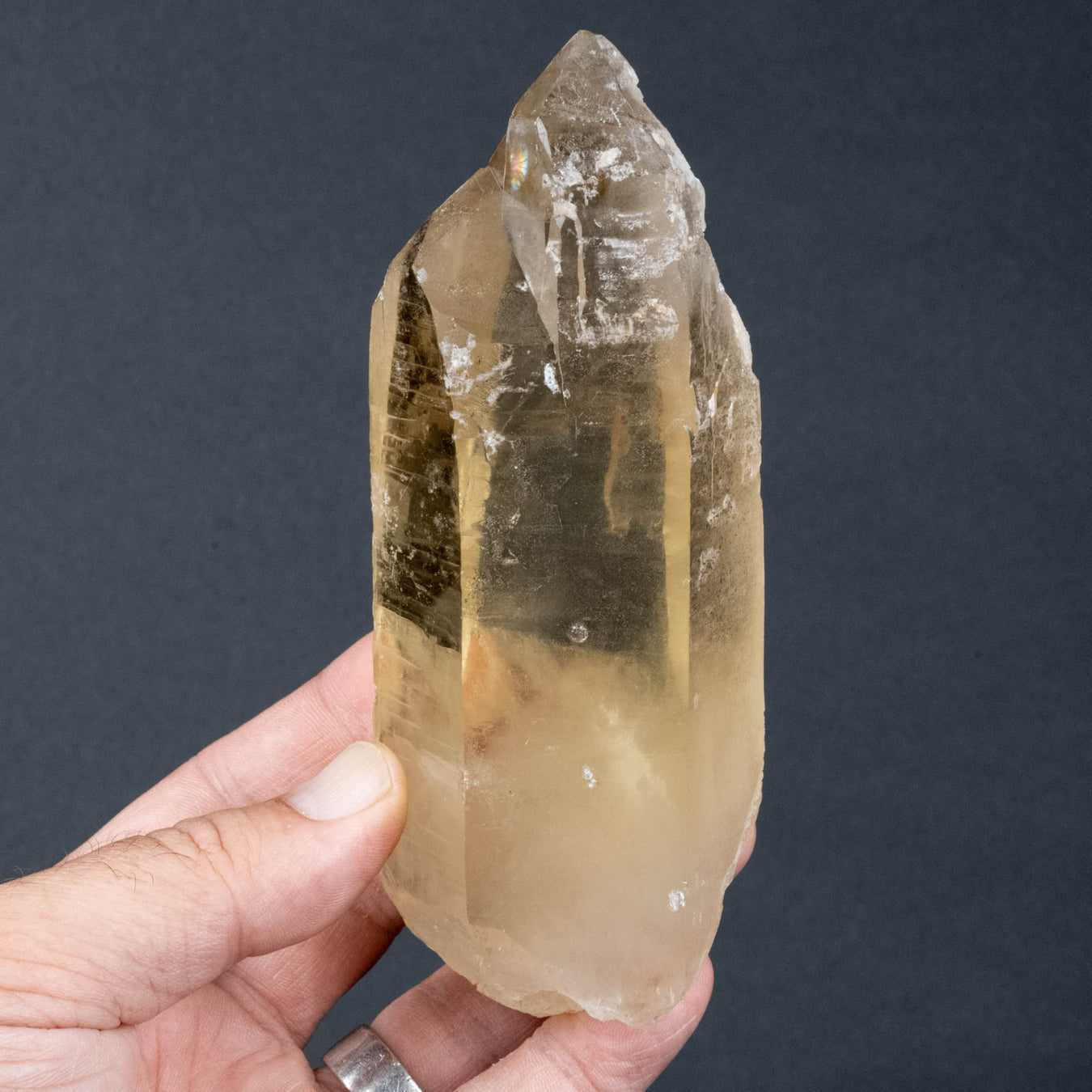 Citrine Crystal 494 g 138x54mm - InnerVision Crystals