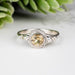 Citrine Ring 5mm Size 5.5 - InnerVision Crystals