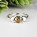 Citrine Ring 5mm Size 6 - InnerVision Crystals