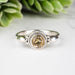 Citrine Ring 5mm Size 6 - InnerVision Crystals