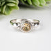 Citrine Ring 5mm Size 6.5 - InnerVision Crystals
