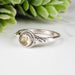 Citrine Ring 5mm Size 7 - InnerVision Crystals