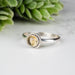 Citrine Ring 5mm Size 7 - InnerVision Crystals