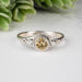 Citrine Ring 5mm Size 8 - InnerVision Crystals