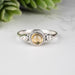Citrine Ring 5mm Size 8 - InnerVision Crystals