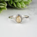 Citrine Ring 6x4mm Size 7.5 - InnerVision Crystals