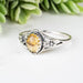 Citrine Ring 7x5mm Size 9 - InnerVision Crystals