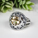 Citrine Ring 8mm Size 6 - InnerVision Crystals