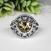Citrine Ring 8mm Size 6 - InnerVision Crystals