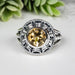 Citrine Ring 8mm Size 8 - InnerVision Crystals