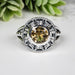 Citrine Ring 8mm Size 8 - InnerVision Crystals