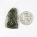Cobra Moldavite Carving 38.55 ct 36x23x8mm - InnerVision Crystals