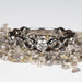Diamond Infinity Band 5 Stone Ring 1/2 ctw - InnerVision Crystals