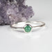 Emerald Ring 3.5mm Size 11 - InnerVision Crystals