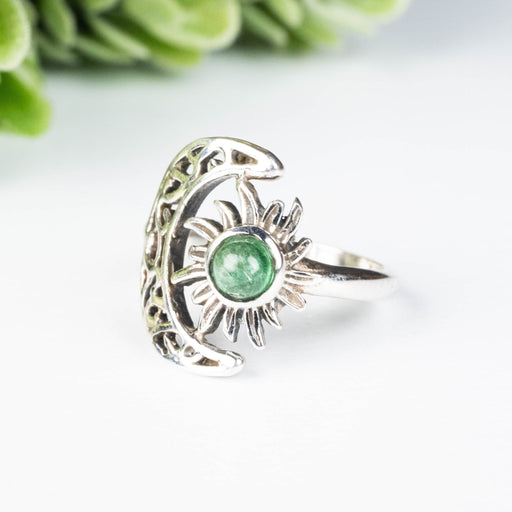 Emerald Ring 4.5mm Size 4 - InnerVision Crystals