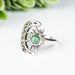 Emerald Ring 4.5mm Size 4 - InnerVision Crystals