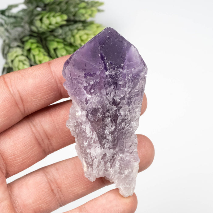 Etched Amethyst Crystal 66 g 78x36mm - InnerVision Crystals