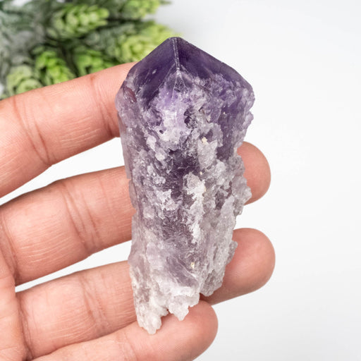 Etched Amethyst Crystal 66 g 78x36mm - InnerVision Crystals