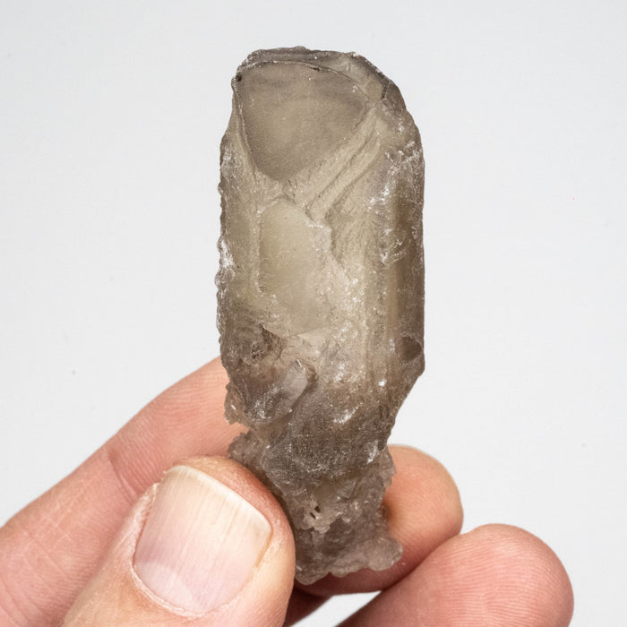 Etched Smoky Citrine 31 g 58x21mm - InnerVision Crystals