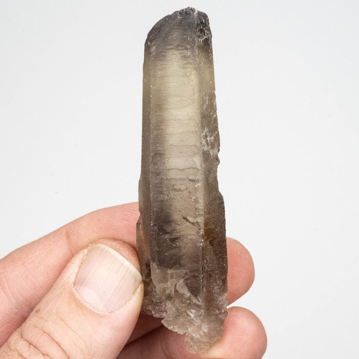 Etched Smoky Citrine 39 g 85x21mm - InnerVision Crystals